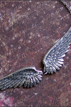 Elegant Angel Wing Pendant Necklace