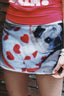 French Bulldog Graphic Low-Rise Mini Skirt