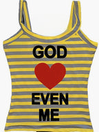 Retro Y2K Stripe Street Girl Camis