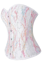 Sheer Sequin Strapless Boned Corset