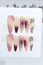 Y2K Leopard 3D Press On Nails