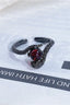 Vintage Gothic Serpent Bug Layered Ring