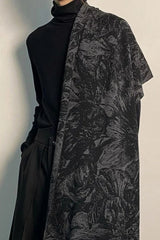 Dark Warm Long Cashmerette Scarf