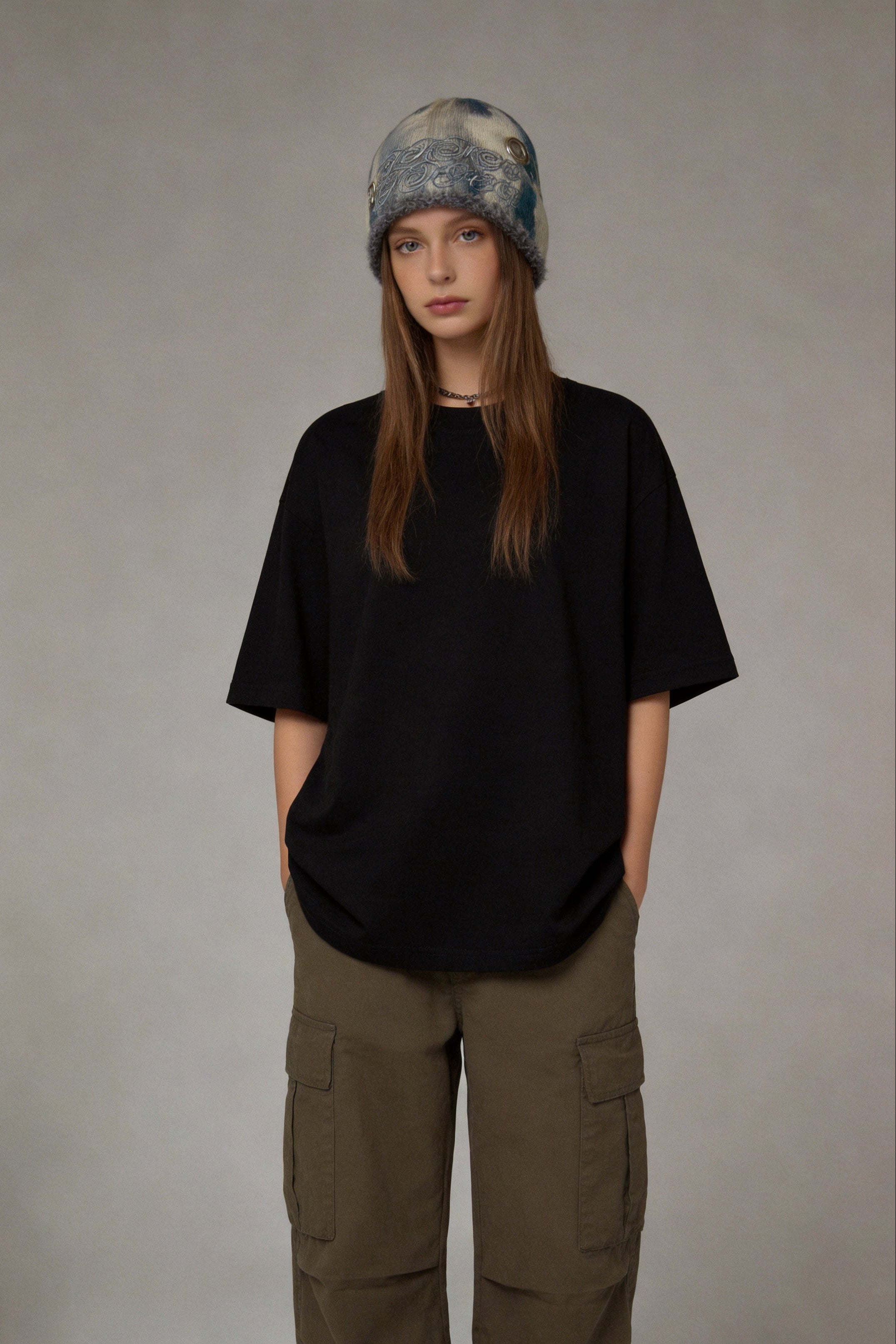 2000s Gothic Y2k Autumn Winter Wool Acrylic Warm Unisex Hat